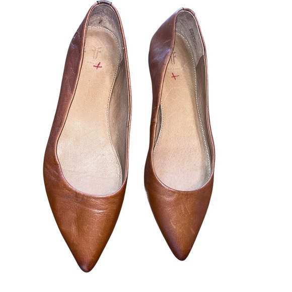 Frye Sienna Leather Ballet Flats Size 7 - Picture 4 of 8